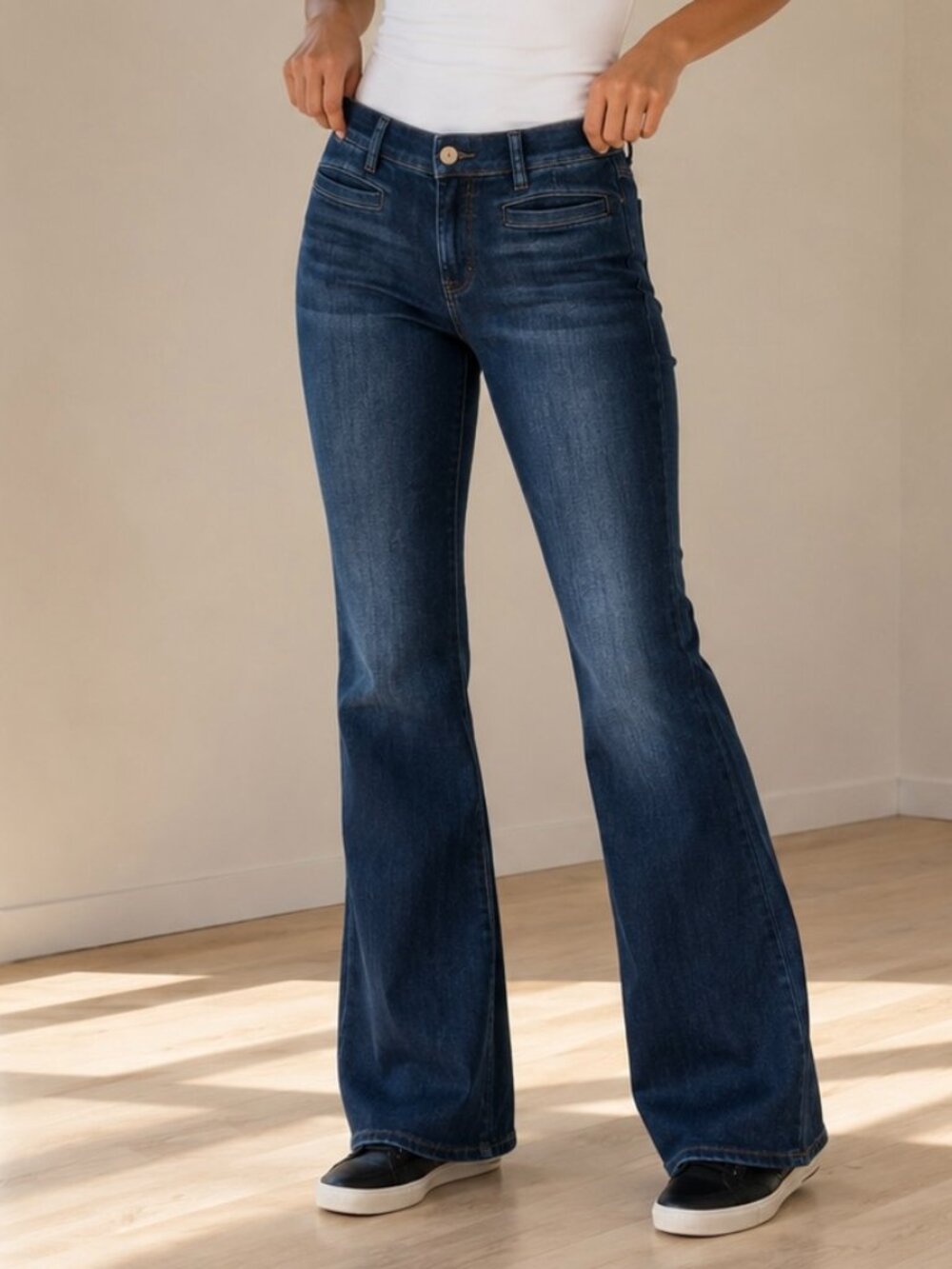 MiH Marrakesh Dark Wash Stretch Bootcut Flare Jeans Size 31